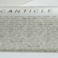 Canticle