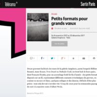 8 novembre 2017 Petits formats pour Grands voeux