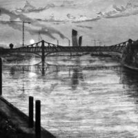 La passerelle aux cables